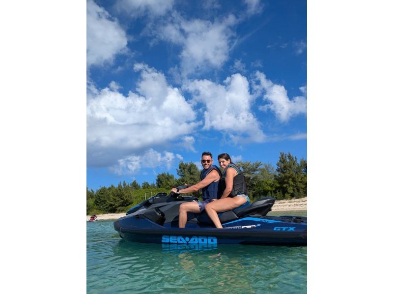 【沖縄・海中道路】3時間：自由に遊びたい人へ！ジェットスキーレンタルプラン☆の紹介画像