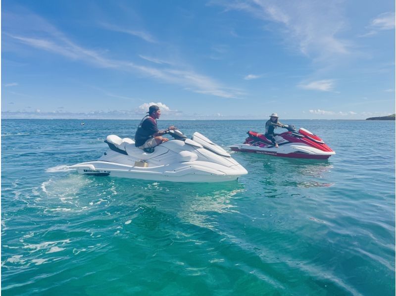[Okinawa Undersea Road] 3 hours: For those who want to play freely! Jet ski rental plan ☆の紹介画像