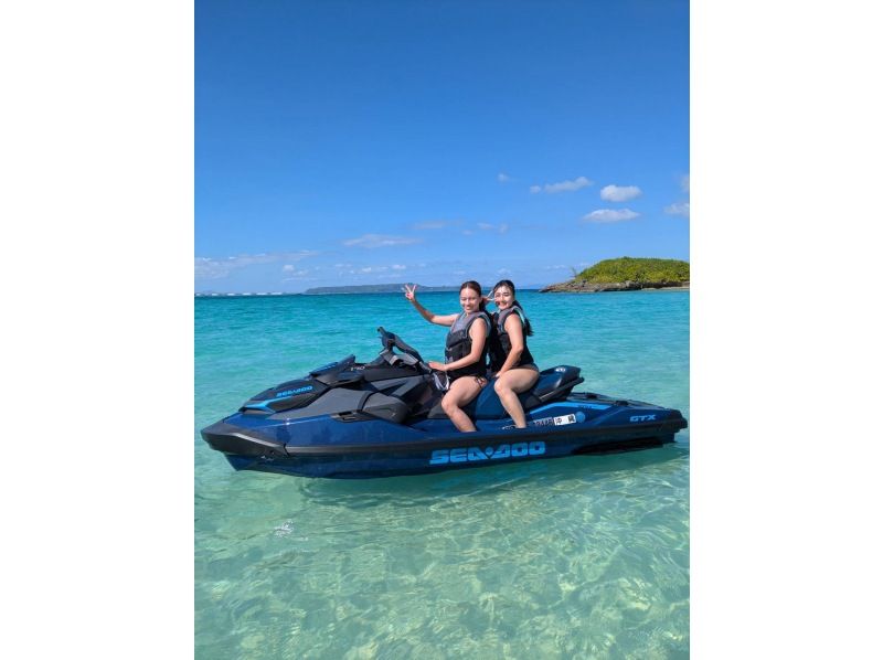 【沖縄・海中道路】６時間：自由に遊びたい人へ！ジェットスキーレンタルプラン☆の紹介画像