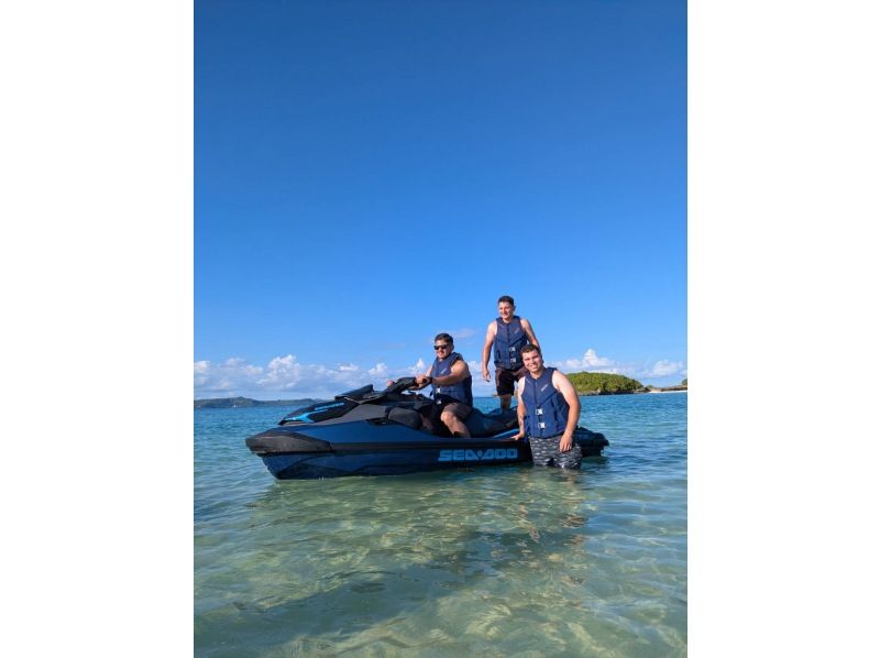 【沖縄・海中道路】６時間：自由に遊びたい人へ！ジェットスキーレンタルプラン☆の紹介画像
