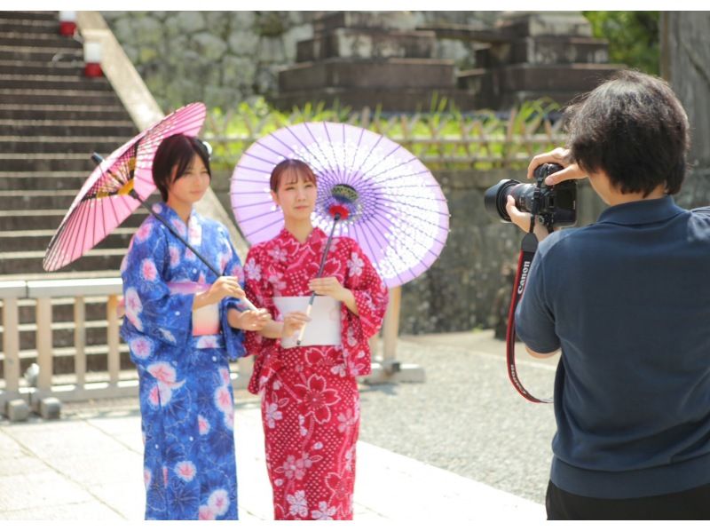 [Kyoto, Kiyomizu-dera Temple] Private photo shoot in kimono around Kiyomizu-dera Templeの紹介画像