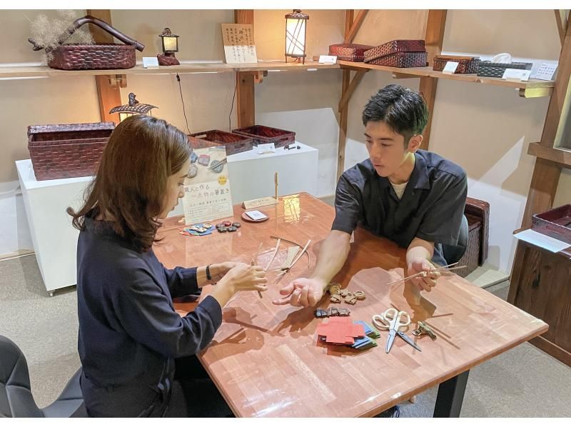 【滋賀・近江八幡】伝統技法で紙のアクセサリー作り体験の紹介画像