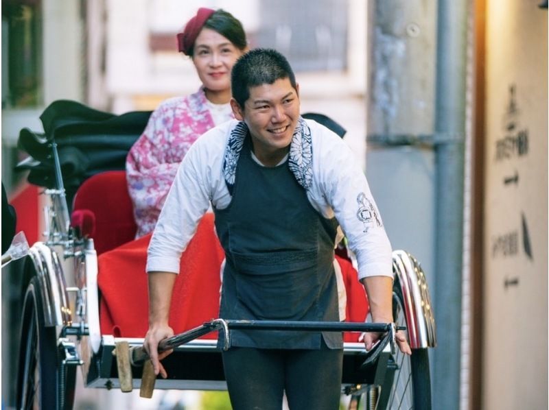 【東京・浅草】６０分コース 浅草観光の決定版！人力車で江戸の歴史巡りの紹介画像
