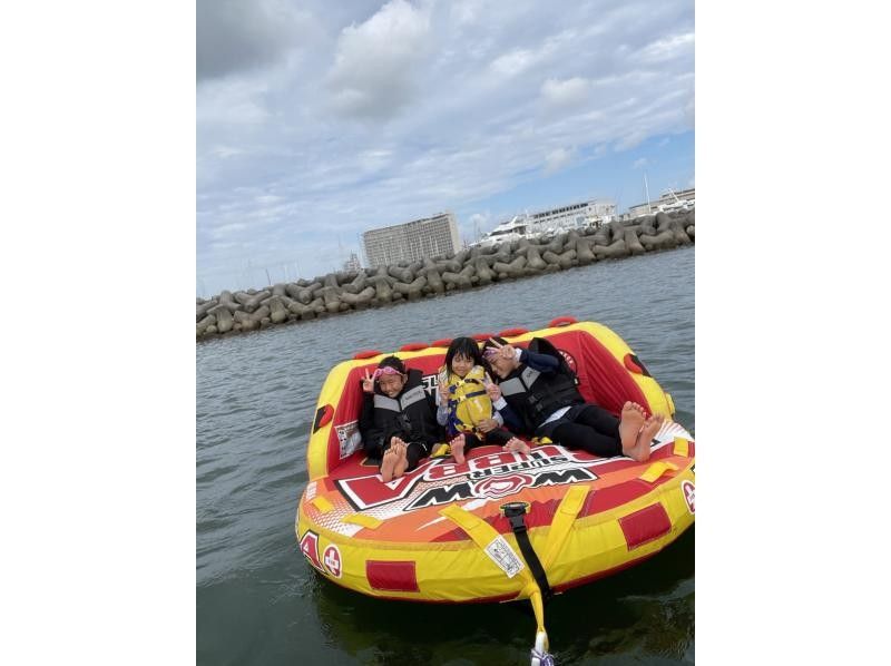 【오키나와 · 나하 · 기노완】 무료 ★ 360 ° 카메라 촬영 & GoPro 대출! 패러세일링+마린 액티비티 2점 세트! !の紹介画像
