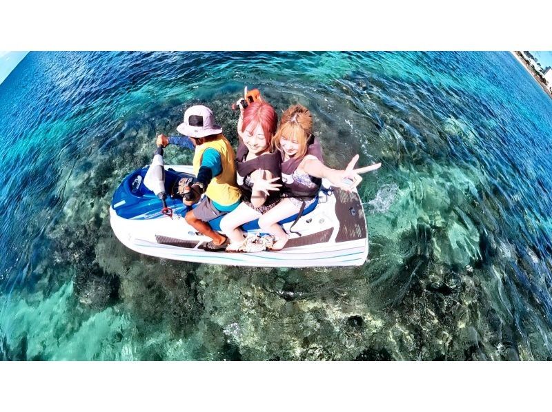 【오키나와 &middot; 나하 &middot; 기노완】 무료 ★ 360 &deg; 카메라 촬영 & GoPro 대출! 패러세일링+마린 액티비티 2점 세트! !の紹介画像