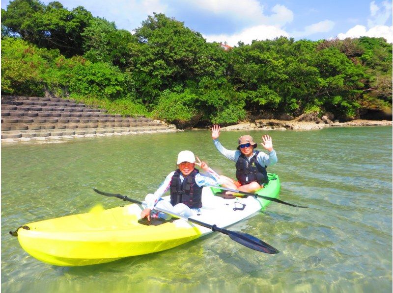 【沖縄・奥武島】&ldquo;1組のみ&rdquo;ガイド完全貸切制☆車で行ける離島でシーカヤック体験ツアー、写真・動画全てプレゼント！器材レンタル無料！の紹介画像
