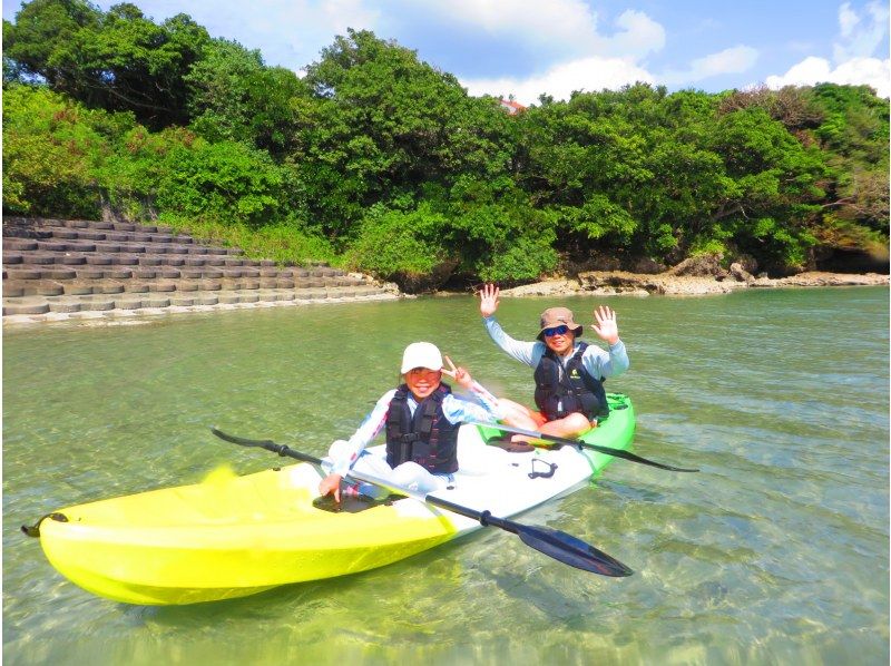 【沖縄・奥武島】“1組のみ”ガイド完全貸切制☆車で行ける離島でカヤック体験クルージング、高画質カメラの写真プレゼント！の紹介画像