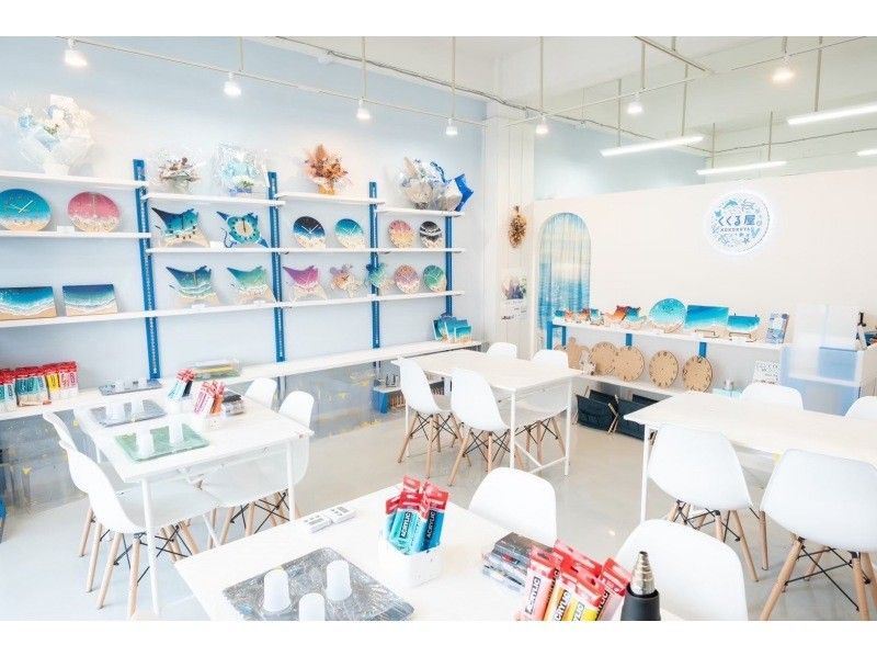 【沖縄・石垣島】話題のレジンアート！シーサー大ペア！プロ講師サポート石垣島の海を想い出に♪中心店街ユーグレナモールから徒歩１０秒の紹介画像