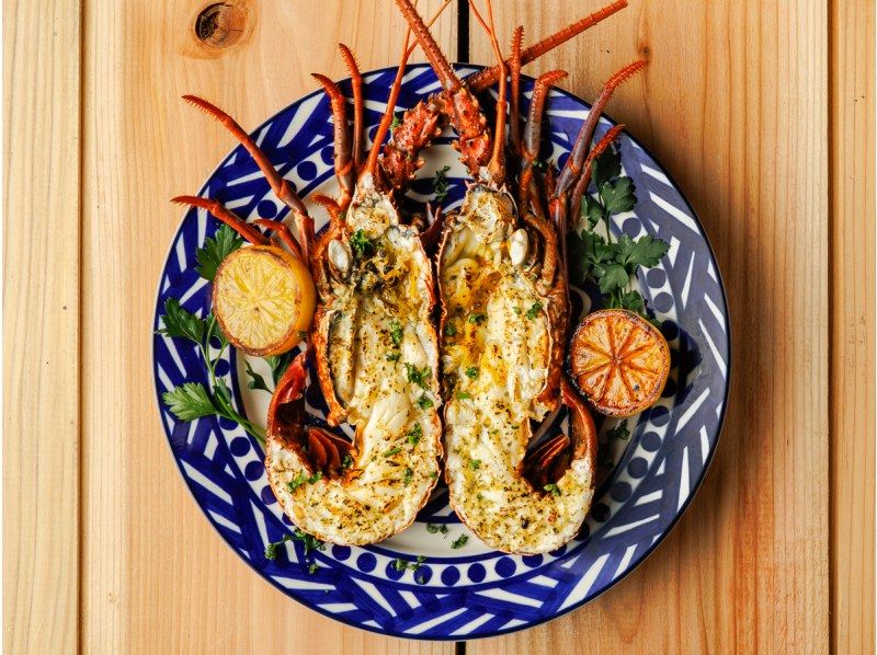 《伊勢海老付》贅沢地中海BBQ&ビアガーデン2H飲み放題付6000円の紹介画像