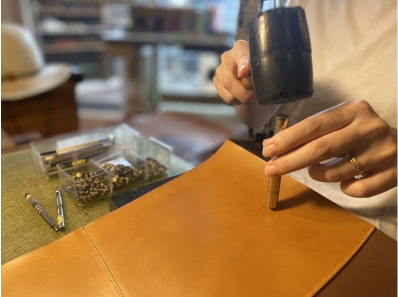 【東京・調布】ミシンで作るオーガニックレザーバッグ！オーガニックレザー使用の使い込むほど魅力が増す「レザーバッグ」が作れます♪の紹介画像