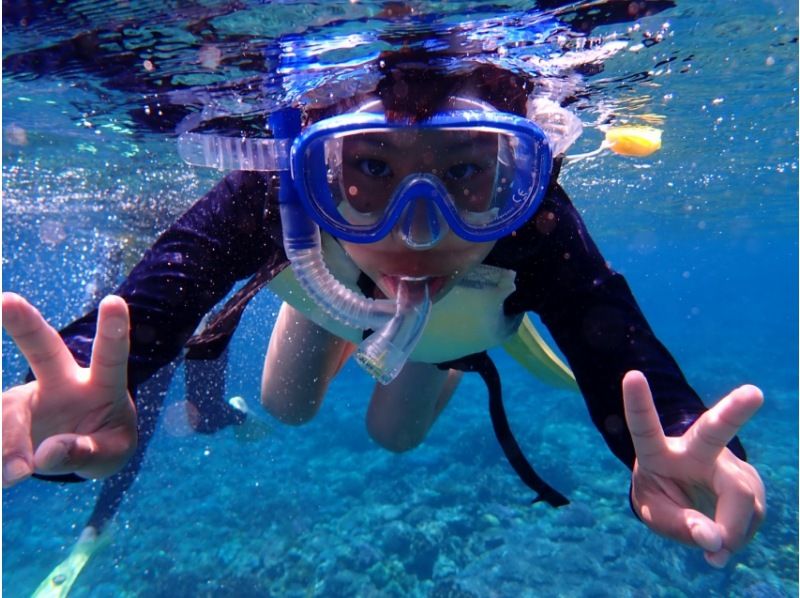 [Departing from the northern part of the main island] Morning/Afternoon Half-Day Minna Island Snorkeling Tour ☆ Includes a short visit to Minna Island and free photo downloadsの紹介画像