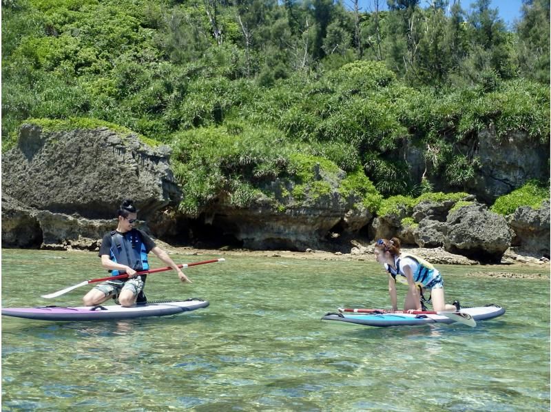 [Okinawa, Onna Village] SUP & Snorkeling | Enjoy a SUP experience and Blue Cave snorkeling all in one tour! Reservations accepted for 2 people or moreの紹介画像