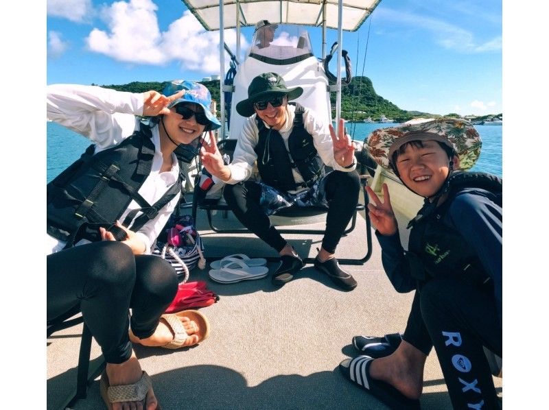 Student discount! [2-hour private boat rental short plan] Private boat to uninhabited island & boat snorkeling. Come empty-handed on the day! Toilets available. Free for children under 3.の紹介画像