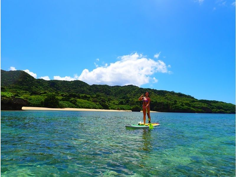 SUP and Blue Cave Snorkeling [7-hour full-day tour ☆ Free transportation! Free photo data! Enjoy Ishigaki Island to the fullest! A highly satisfying tour]の紹介画像