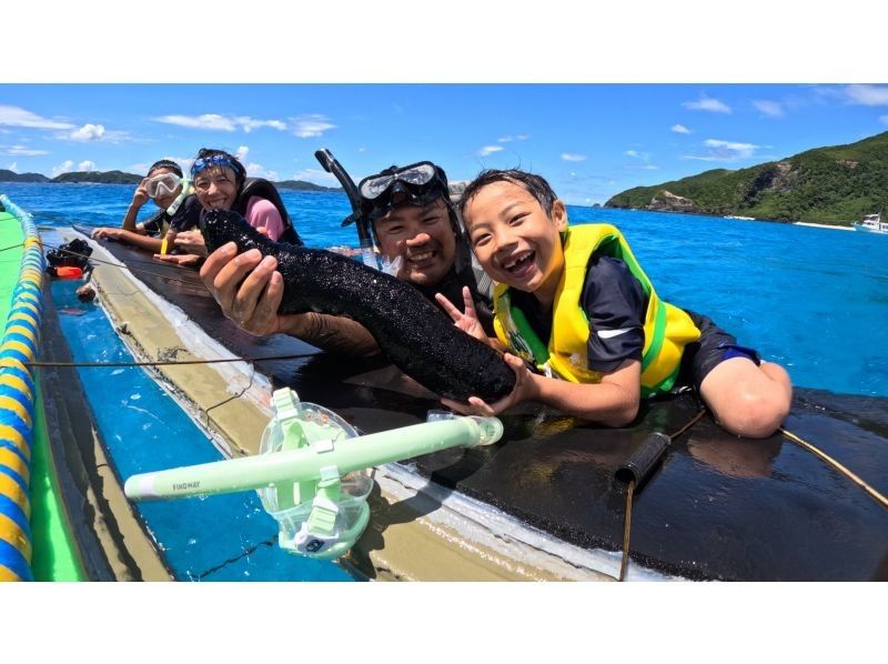 [Okinawa, Tokashiki Island] Board snorkeling tour - Snorkeling experience at Tokashiku Beach in the Kerama Islands, where beautiful coral remains (lunch included)の紹介画像
