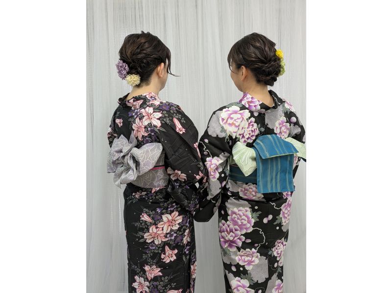 [Osaka, Minamimorimachi/Osaka Tenmangu Shrine] Summer Sightseeing: Yukata Rental - Experience Yukata Dressing Empty-Handed! Great Access to Tenjin Festival, Osaka Castle, and More!の紹介画像