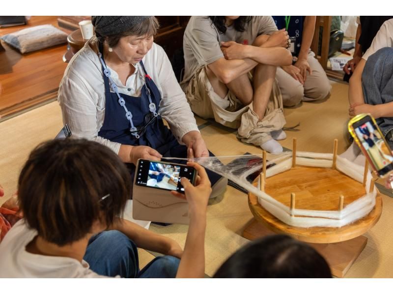 【福島県・福島市】ふくしまシルクロードの旅　～7泊8日のシルクストール制作プラン～ ≪プライベート（貸切）プラン≫ 通訳案内士同行版の紹介画像