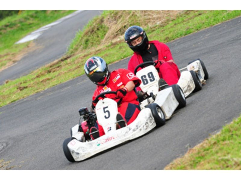 【 Iwate · Hachimantai】 Even a single person or friends race happily! ! Rental cart tour 【10 laps / 3 tickets】の紹介画像