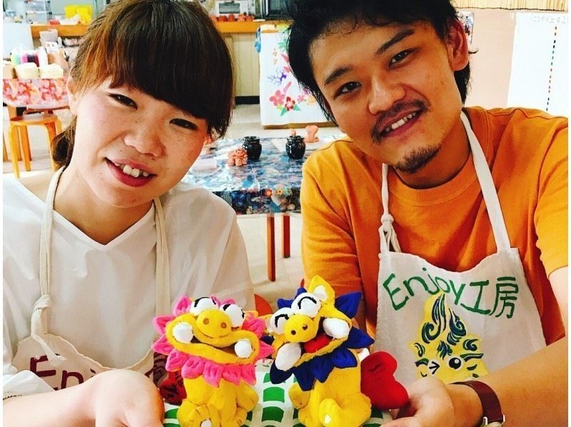 【OKINAWA・名護市】２回遊べるフルコース「作り＆絵付」２倍・４倍サイズまで選べる！当日予約OK！の紹介画像