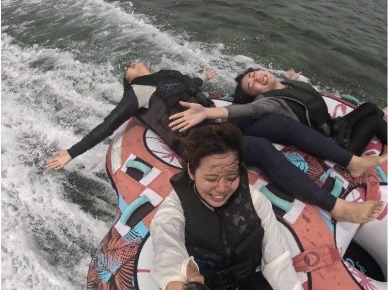 【名護市・今帰仁村・古宇利島】迷ったらコレ！バナナボートなど最新の乗り物６種類から2つ選べる海あそび満喫プラン！(Aプラン）の紹介画像