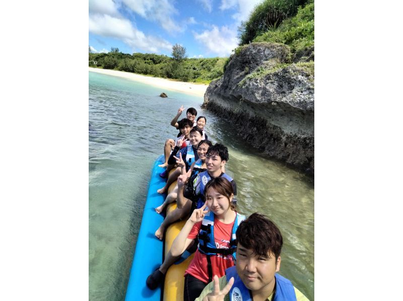 【名護市・今帰仁村・古宇利島】迷ったらコレ！バナナボートなど最新の乗り物６種類から2つ選べる海あそび満喫プラン！(Aプラン）の紹介画像