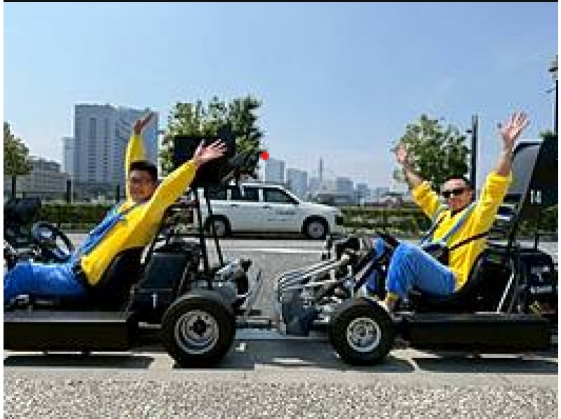 [Kanagawa/Yokohama] Experience an exhilarating ride through the city with a "Public Road Kart Experience" tour of tourist attractions, beginners welcome, photogenic, and a safe and secure guide includedの紹介画像