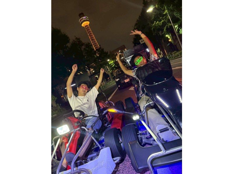 [Kanagawa/Yokohama] Experience an exhilarating ride through the city with a "Public Road Kart Experience" tour of tourist attractions, beginners welcome, photogenic, and a safe and secure guide includedの紹介画像