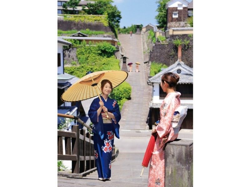 【大分・杵築市】 レンタル着物で杵築散策〜茶道体験と酒蔵見学の紹介画像