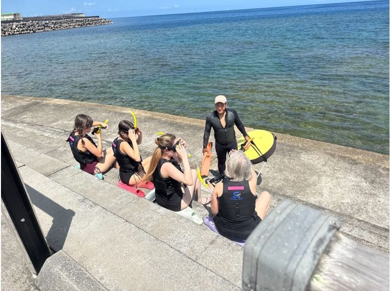 【沖縄北部・本部~瀬底島~水納島・シュノーケリング】透明度抜群の人気スポット！初心者・泳げない方でも安心の少人数制ツアー！の紹介画像