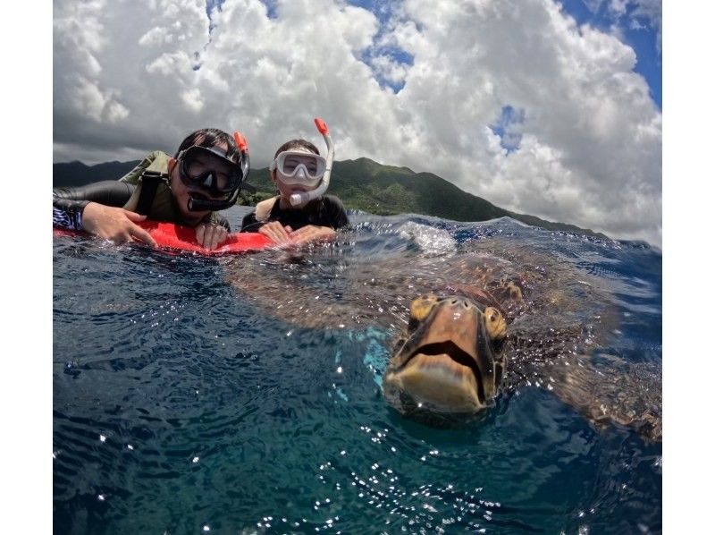 【石垣島】幻の島&ウミガメシュノーケルツアー☆遭遇率99%少人数制で手厚くサポート0歳〜85歳OK（当日予約・送迎・写真や動画プレゼント)の紹介画像