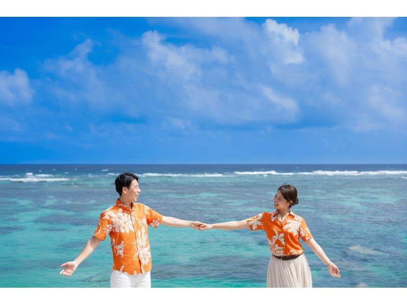 【冲绳、宫古岛】在宫古岛与那霸前滨海滩拍摄的简易照片计划～当天提供资料！ の紹介画像
