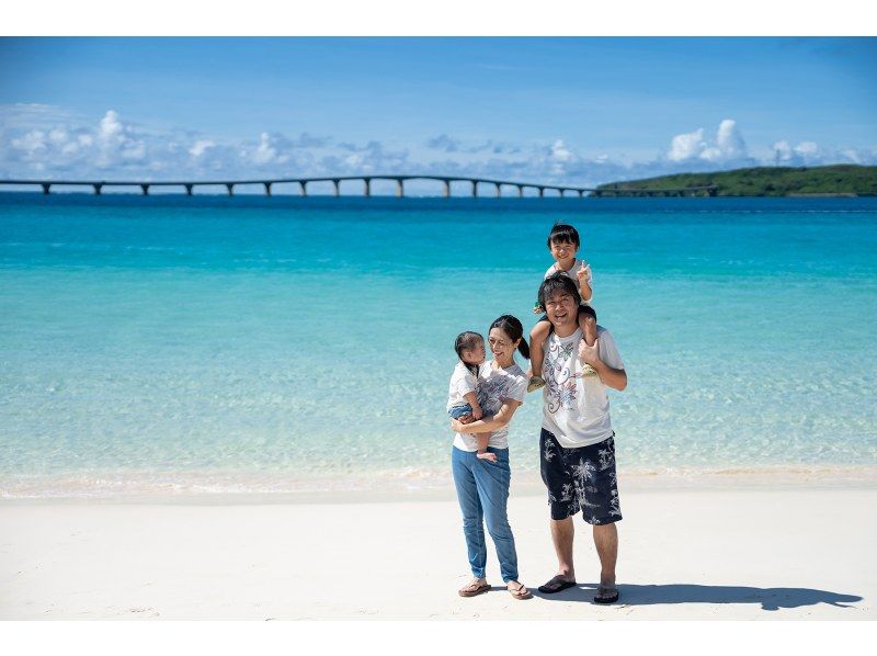 【冲绳、宫古岛】在宫古岛与那霸前滨海滩拍摄的简易照片计划～当天提供资料！ の紹介画像