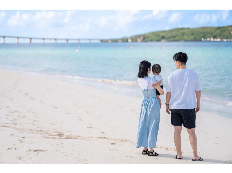 【沖縄・宮古島】 宮古島・与那覇前浜ビーチで撮影する〈お手軽フォトプラン〉３０分以内！当日納品！レビューで追加５カットプレゼント中！の紹介画像