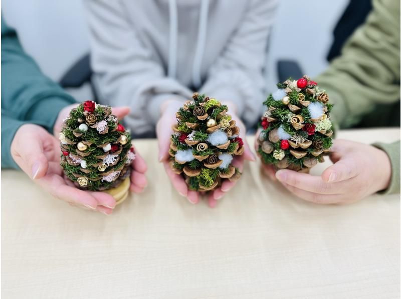 [Miyagi, Sendai City] Natural and cute! Let's make a pine cone tree!の紹介画像
