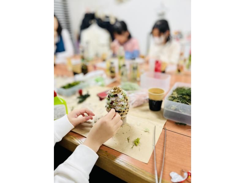 [Miyagi, Sendai City] Natural and cute! Let's make a pine cone tree!の紹介画像