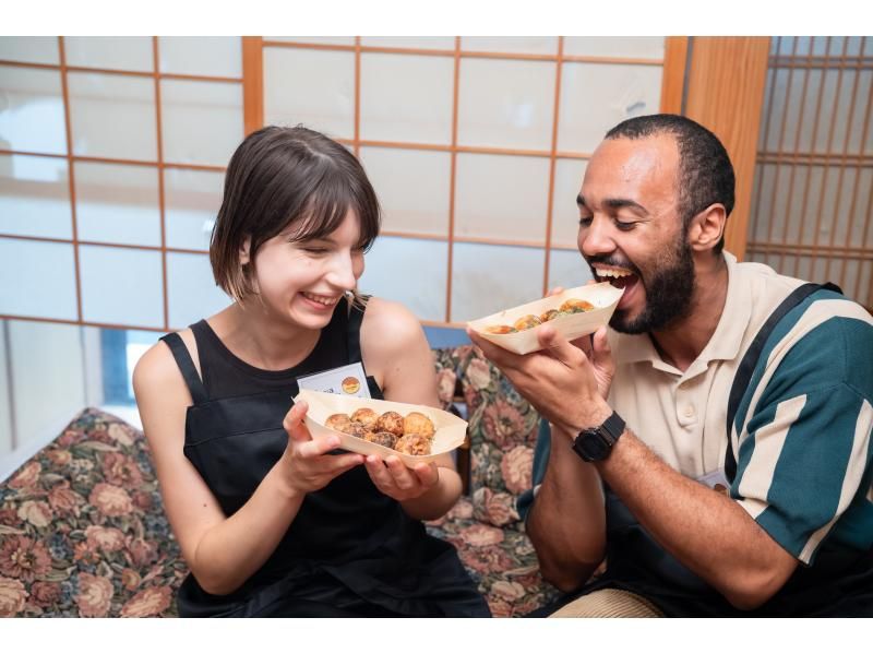【大阪·住吉長井】在擁有70年歷史的傳統民宅體驗製作章魚燒！品嚐正宗大阪的絕妙美味！空手而來，盡情享受吧！の紹介画像