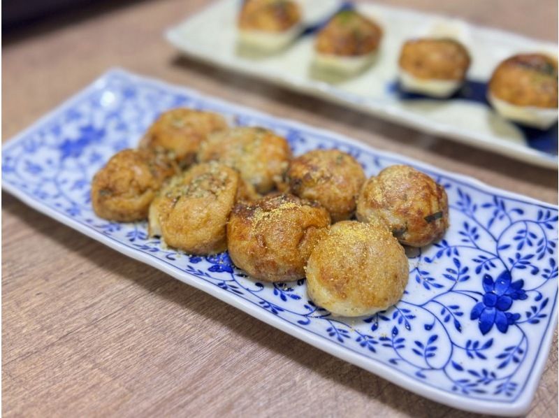 【大阪・住吉長井】在擁有70年歷史的日式民居體驗製作章魚燒！素食者也能享用的「番茄球」（章魚燒風格）の紹介画像