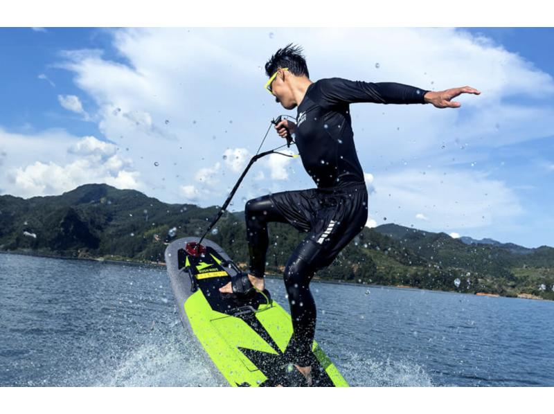 [Shiga, Otsu] Japan's first electric surfing experience: "JET BOARD"! (15 mins)の紹介画像