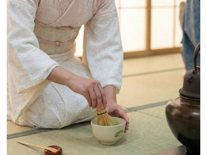 【山梨・富士山／河口湖】茶道体験：日本伝統文化「侘び寂」を体感しよう！送迎サポート!!（河口湖・富士吉田・忍野・山中湖）の紹介画像