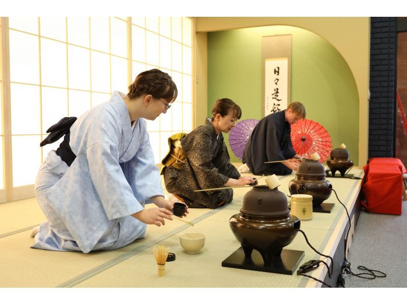 【山梨・富士山／河口湖】茶道体験：日本伝統文化「侘び寂」を体感しよう！送迎サポート!!（河口湖・富士吉田・忍野・山中湖）の紹介画像