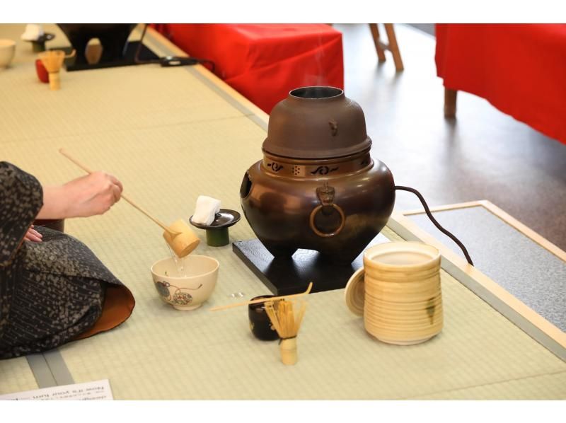 【山梨・富士山／河口湖】茶道体験：日本伝統文化「侘び寂」を体感しよう！送迎サポート!!（河口湖・富士吉田・忍野・山中湖）の紹介画像