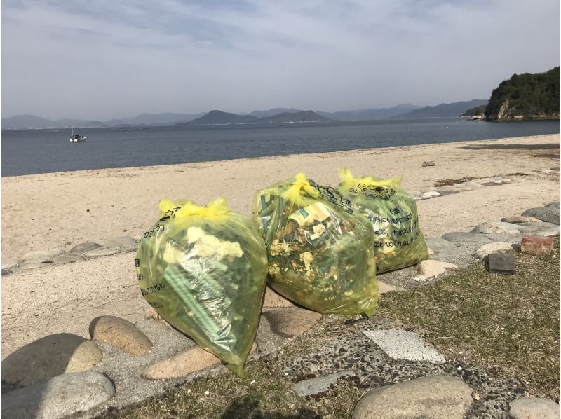 【広島・宮島】海ゴミを考えるエコツアー（ゴミ拾い&アップサイクル製品づくり体験）の紹介画像