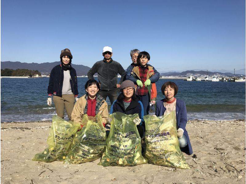 【広島・宮島】海ゴミを考えるエコツアー（ゴミ拾い&アップサイクル製品づくり体験）の紹介画像
