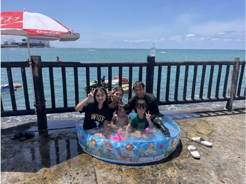 冬季特惠！ 【沖繩宜野灣/1小時無限暢玩套餐】縣內最多遊樂設施，12種遊樂項目！香蕉船、水上飛行板、花式滑水板等の紹介画像