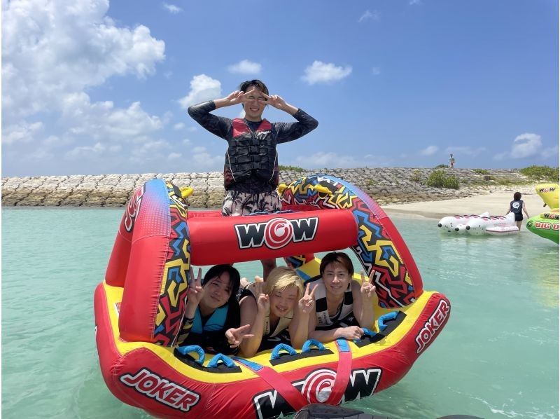 <11月限定優惠>【沖繩宜野灣/3小時暢玩計畫】全縣最多,包含12種遊樂項目!香蕉船、水上飛行器、滑水等等!の紹介画像