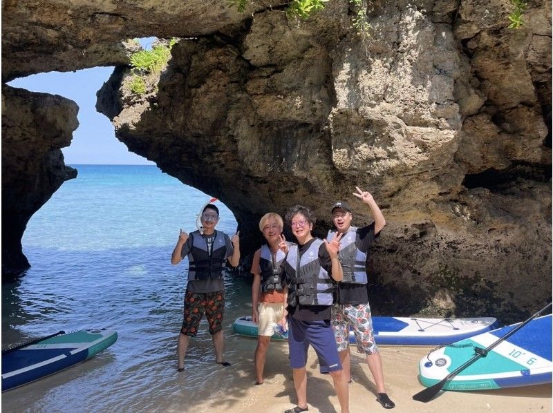 "สู่สวรรค์ที่ไม่ได้อยู่บนแผนที่" ทัวร์ส่วนตัวสู่ชายหาดอันซ่อนเร้นที่สามารถเข้าถึงได้ด้วย SUP เท่านั้น (จำกัด 1 กลุ่มต่อวัน)の紹介画像