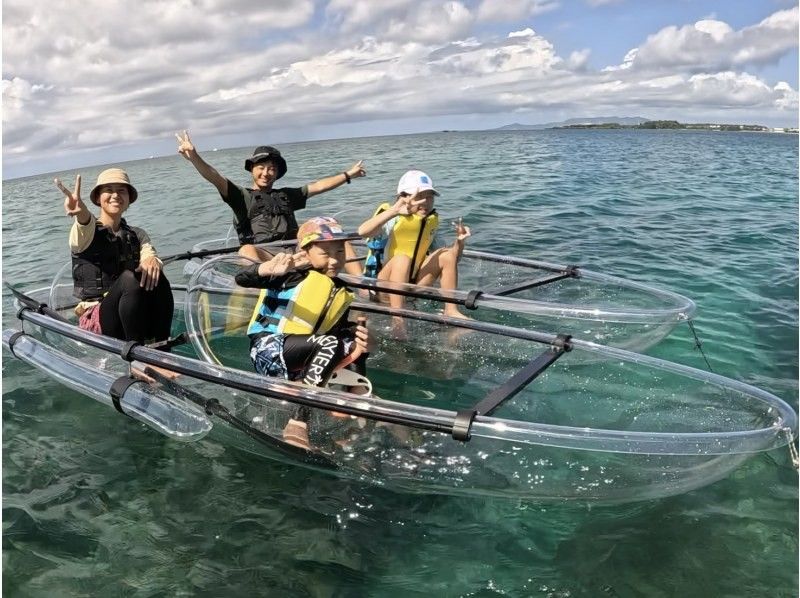 【沖縄／恩納村／青の洞窟／シュノーケリング／クリアカヤック】お得なセット♪カメラ撮影付き♪安心の少人数制♪当日予約OK♪の紹介画像