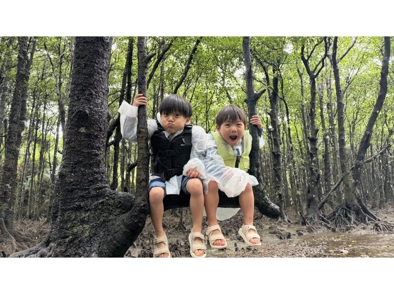 【石垣島/1組貸切】☆吹通川マングローブツアー☆【1歳～参加OK】貸し切りプライベート体験！初心者95％以上！４ｋ高画質写真30枚保障♪の紹介画像