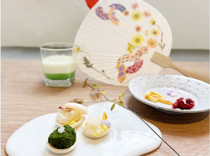 Hands-On Japanese Craft in Tokyo with Mochi Wagashi & Matchaの紹介画像