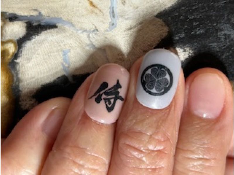 【広島・広島市】広島で唯一！書道体験＋自作作品を爪にプリント！日本茶と和菓子付き・お土産ありの紹介画像